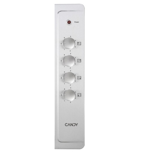 Candy CLE64KX Acier inoxydable Intégré 58 cm Plaque scellée 4 zone(s)