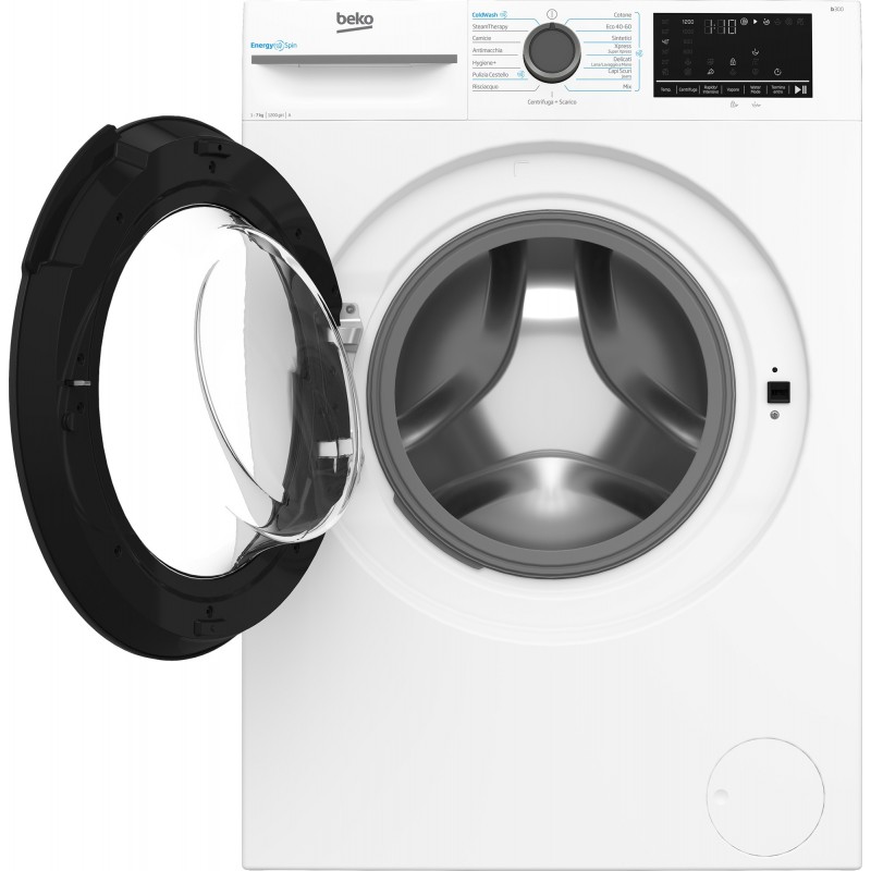 Beko b300 BMWSU4721A Lavatrice EnergySpin 7Kg Slim, Classe A, 1200 giri
