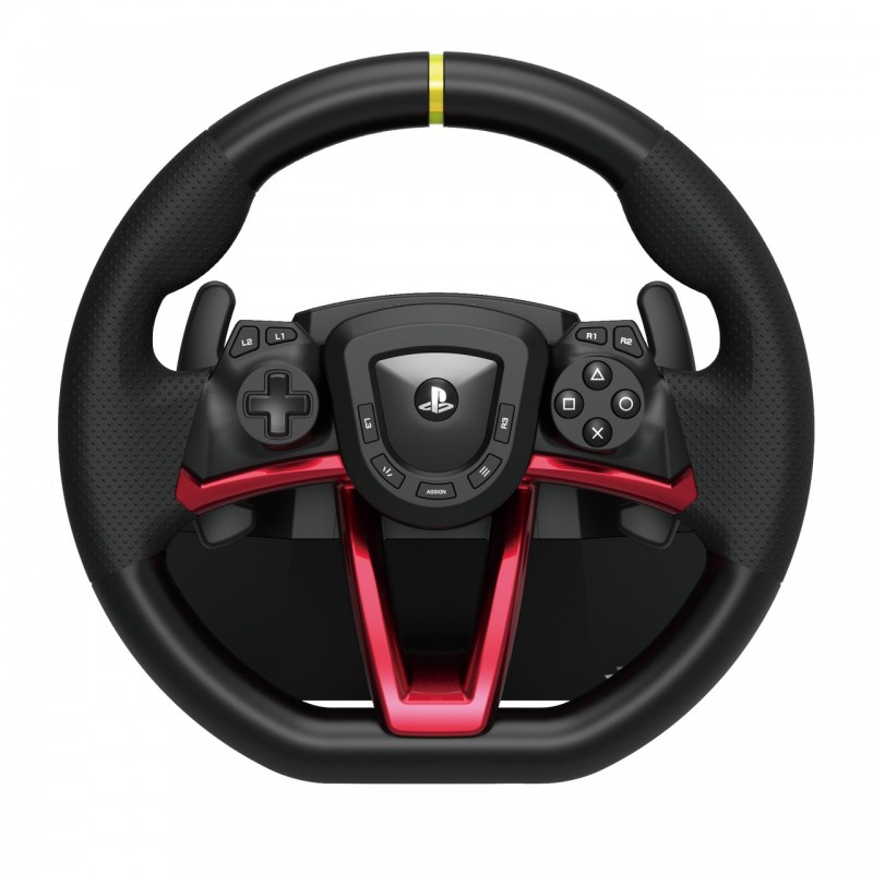 Hori SPF-022U Gaming Controller Black Steering wheel + Pedals PC, PlayStation 4, PlayStation 5