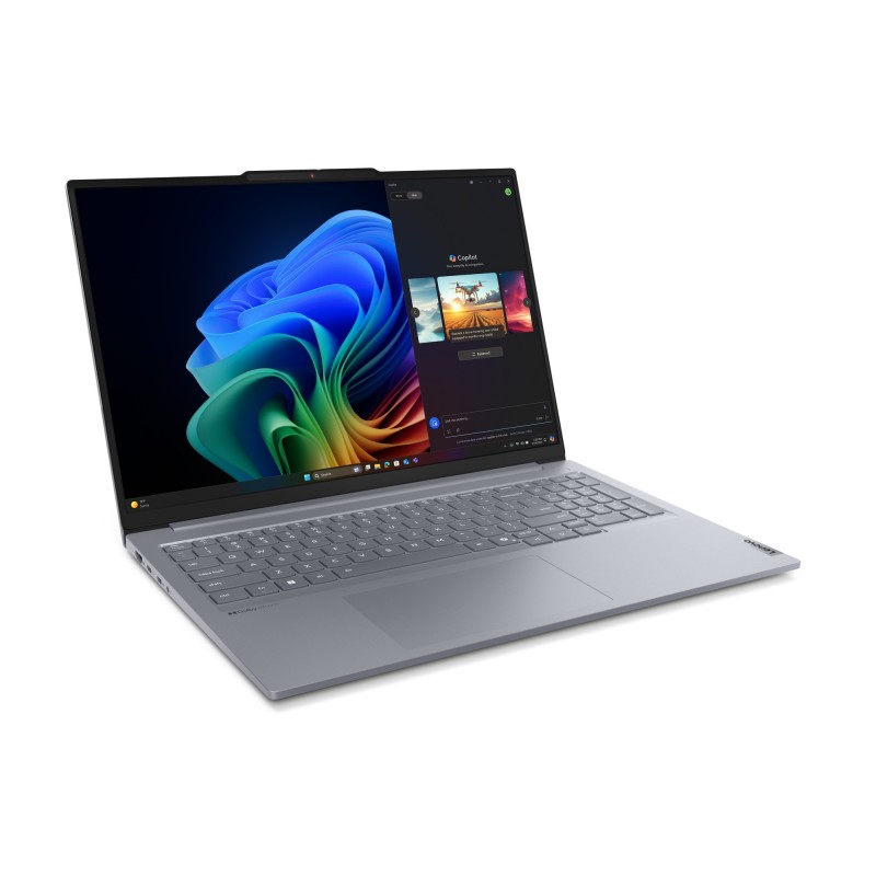 Lenovo ThinkBook 16 G7 QOY Qualcomm Snapdragon X1P-42-100 Laptop 40,6 cm (16") WUXGA 16 GB LPDDR5x-SDRAM 512 GB SSD Wi-Fi 7