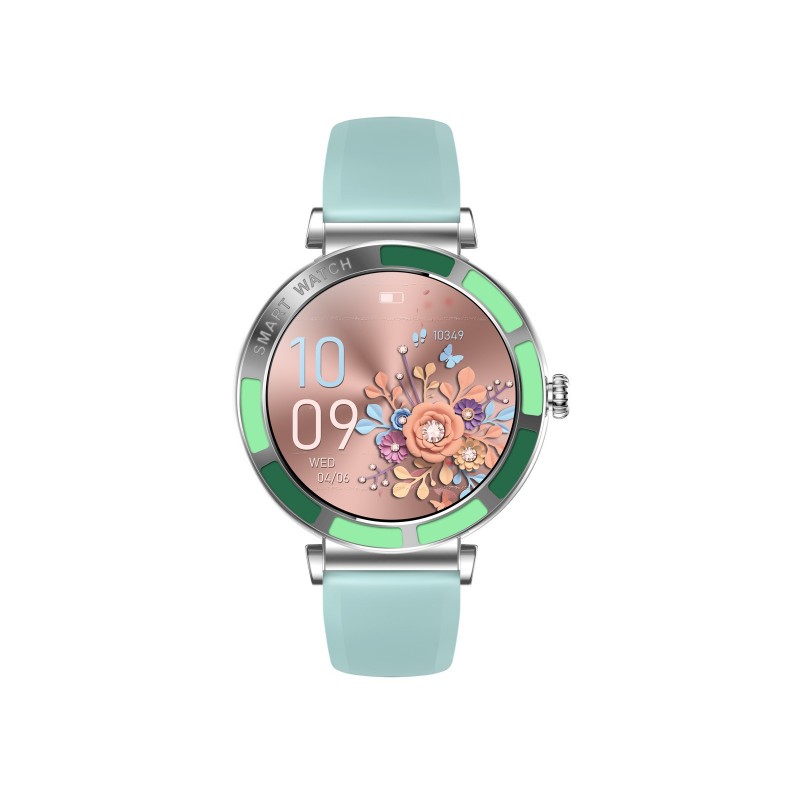 Trevi T-FIT 245 L 3,23 cm (1.27") IPS 41 mm Numérique Écran tactile Vert, Métallique