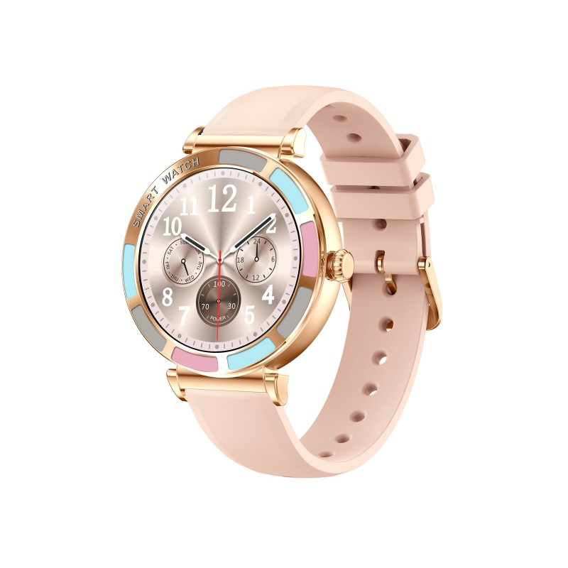 Trevi T-FIT 245 L 3,23 cm (1.27") IPS 41 mm Digital Touchscreen Pink