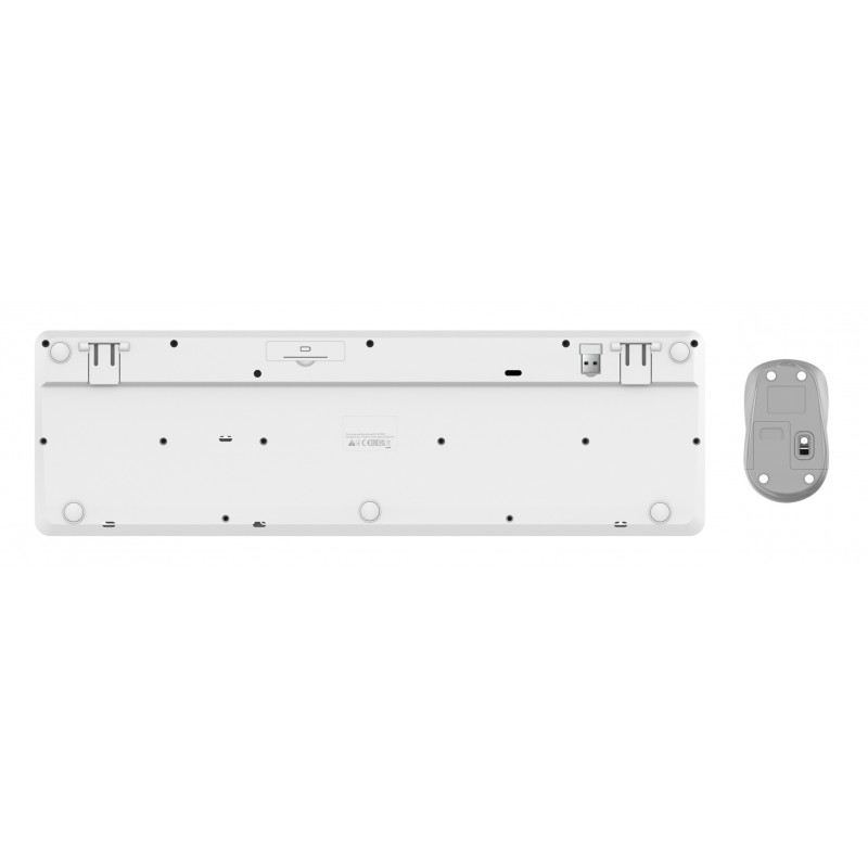 Trust Ody II clavier Souris incluse maison bureau RF sans fil Italien Blanc
