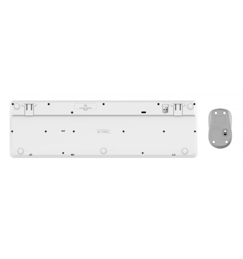 Trust Ody II clavier Souris incluse maison bureau RF sans fil Italien Blanc