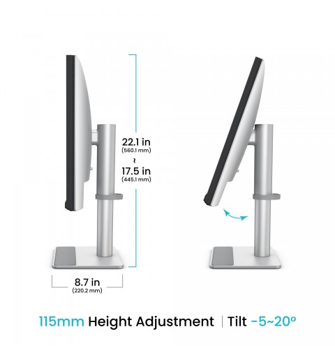 BenQ MA270U Computerbildschirm 68,6 cm (27") 3840 x 2160 Pixel 4K Ultra HD Weiß