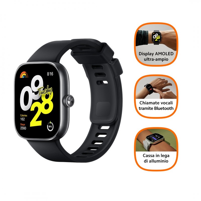 Xiaomi BHR7854GL Relojes inteligentes y deportivos 5 cm (1.97") AMOLED Digital 450 x 390 Pixeles Pantalla táctil Negro GPS