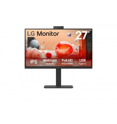 LG 27BA850-B computer monitor 68.6 cm (27") 1920 x 1080 pixels Full HD Black