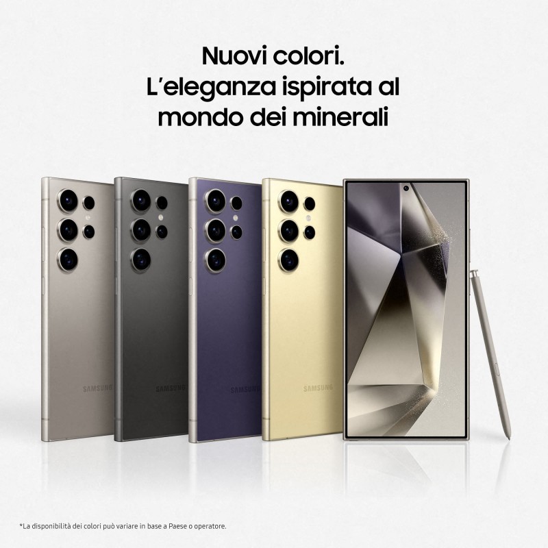 Samsung Galaxy S24 Ultra 17,3 cm (6.8") Double SIM 5G USB Type-C 12 Go 1 To 5000 mAh Gris, Titane