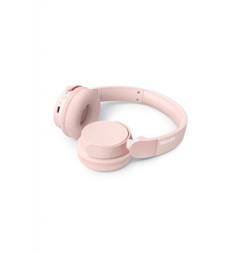 Philips 4000 series TAH4209PK 00 écouteur casque Sans fil Arceau Appels Musique Bluetooth Rose