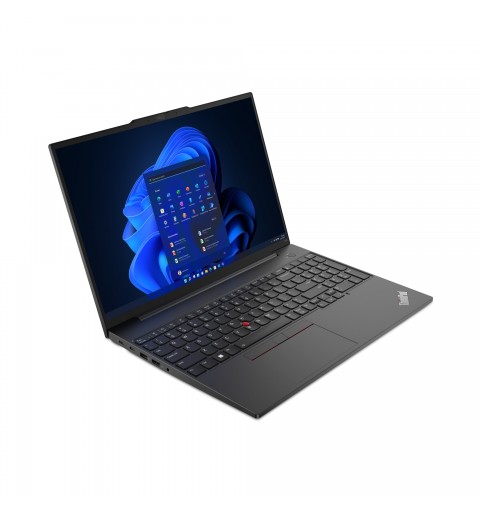 Lenovo ThinkPad E16 Gen 1 (AMD) AMD Ryzen™ 5 7430U Laptop 40.6 cm (16") WUXGA 16 GB DDR4-SDRAM 512 GB SSD Wi-Fi 6 (802.11ax)