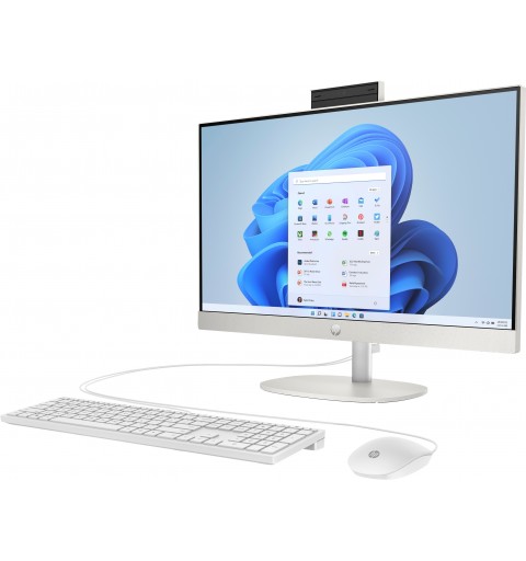 HP 24 -cr0050nl PC AMD Ryzen™ 5 7520U 60,5 cm (23.8") 1920 x 1080 Pixel PC All-in-one 8 GB LPDDR5-SDRAM 512 GB SSD Windows 11