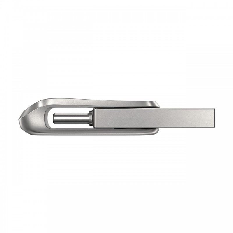 SanDisk Ultra Dual Drive Luxe unità flash USB 64 GB USB Type-A USB Type-C 3.2 Gen 1 (3.1 Gen 1) Acciaio inox