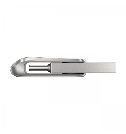 SanDisk Ultra Dual Drive Luxe unità flash USB 64 GB USB Type-A USB Type-C 3.2 Gen 1 (3.1 Gen 1) Acciaio inox