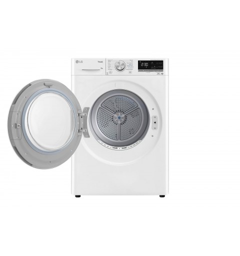 LG RH90V5AV6N sèche-linge Pose libre Charge avant 9 kg A++ Blanc