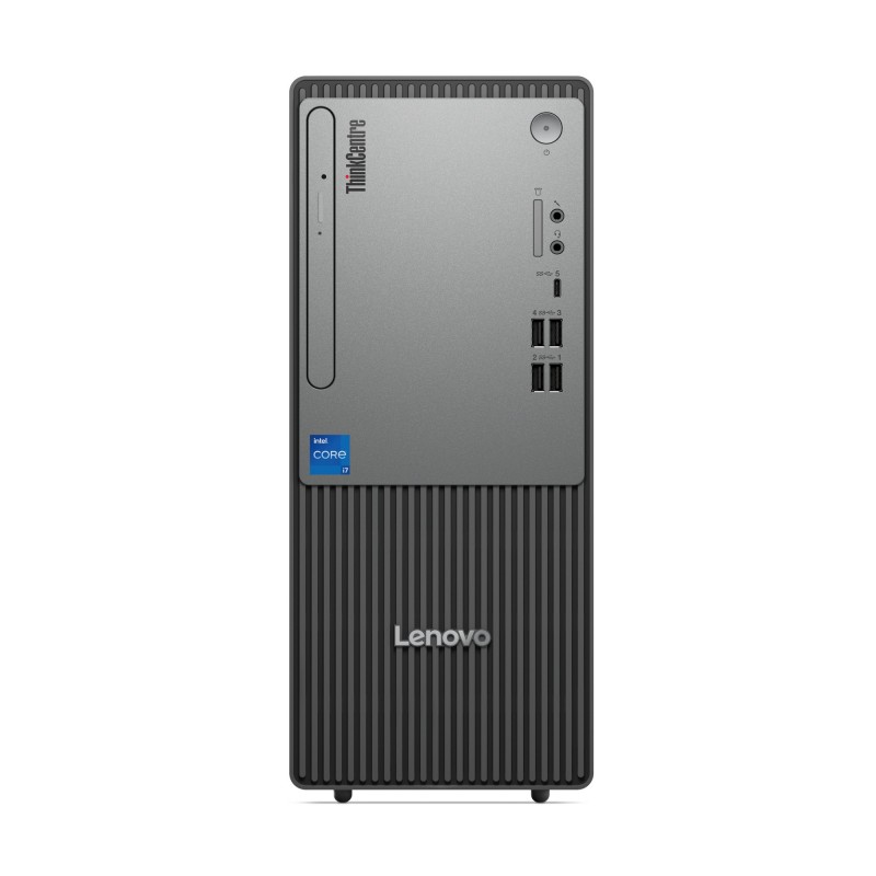 Lenovo ThinkCentre neo 50t Intel® Core™ i7 i7-13700 16 Go DDR5-SDRAM 512 Go SSD Windows 11 Pro Tower PC Noir, Gris