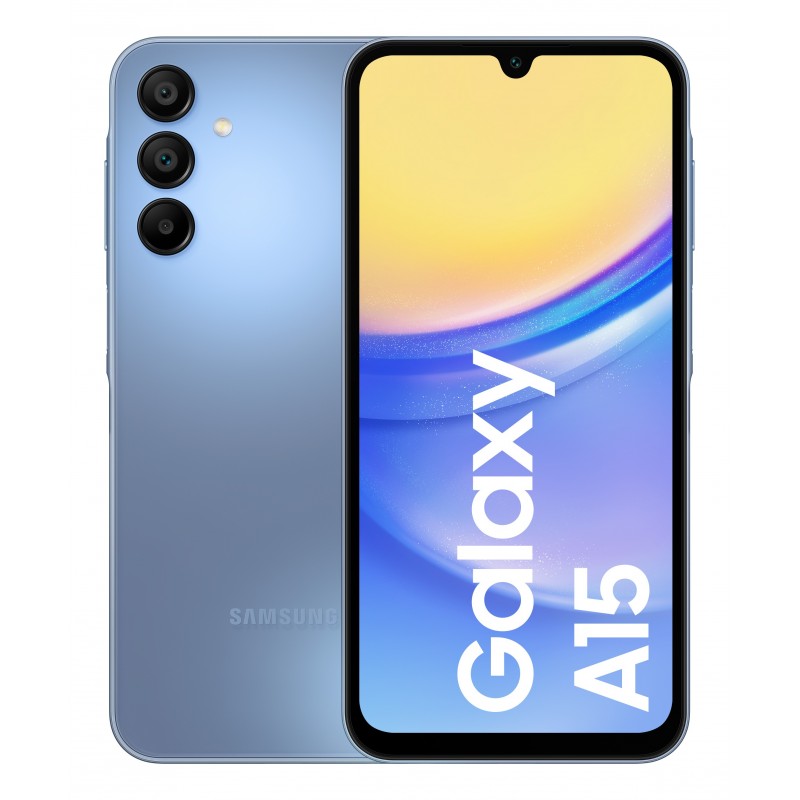 Samsung Galaxy A15 16,5 cm (6.5") Hybride Dual-SIM 4G USB Typ-C 4 GB 128 GB 5000 mAh Blau