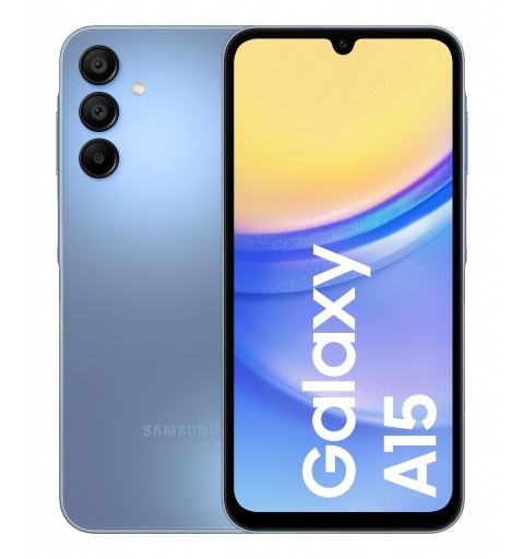 Samsung Galaxy A15 16,5 cm (6.5") Hybride Dual-SIM 4G USB Typ-C 4 GB 128 GB 5000 mAh Blau