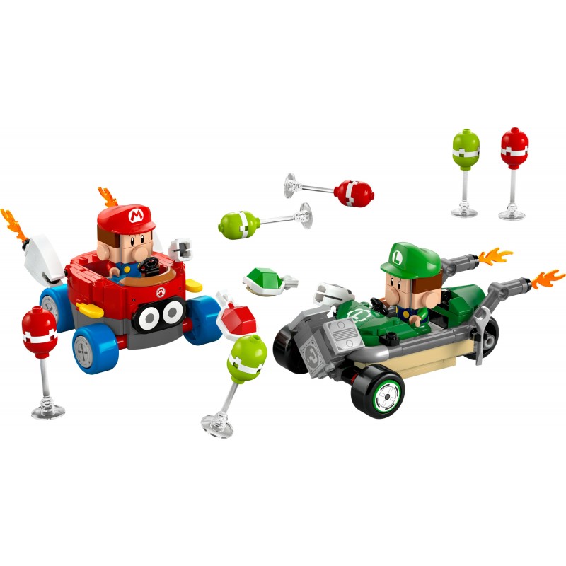 LEGO Mario Kart™ – Bébé Mario contre Bébé Luigi