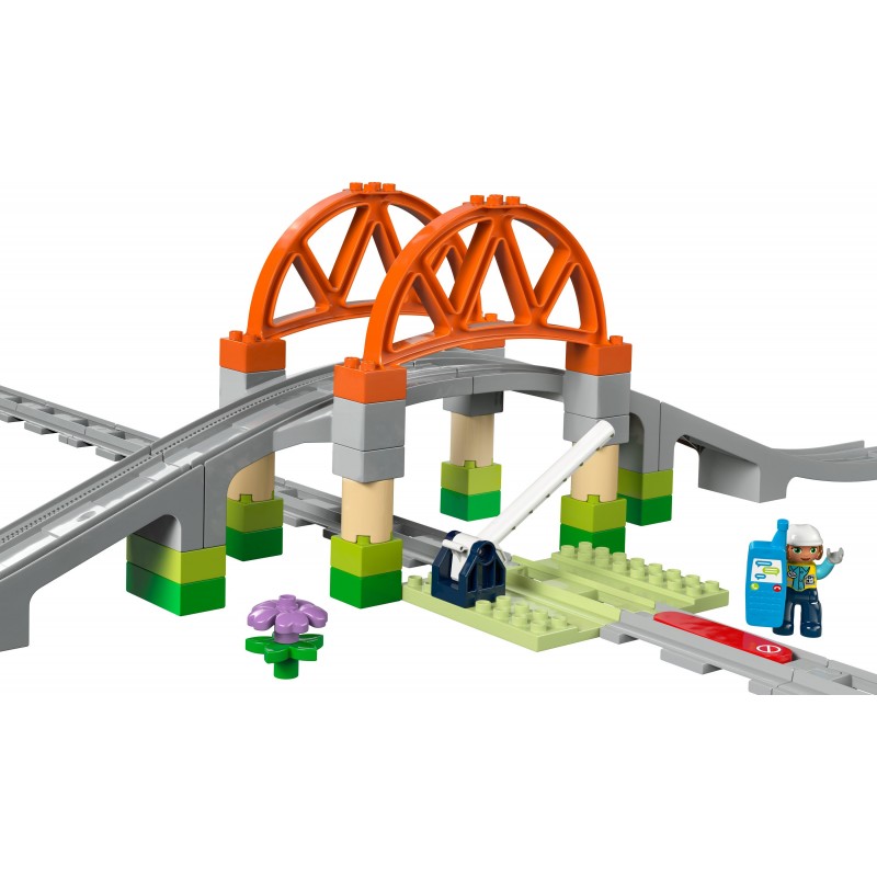 LEGO Set d'extension Les rails et le pont du train