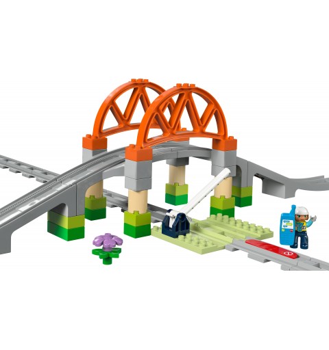 LEGO Set d'extension Les rails et le pont du train