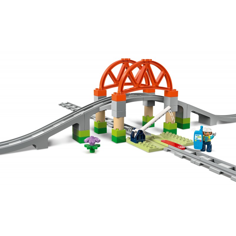 LEGO Set d'extension Les rails et le pont du train