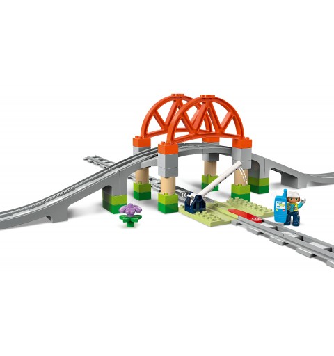LEGO Set d'extension Les rails et le pont du train