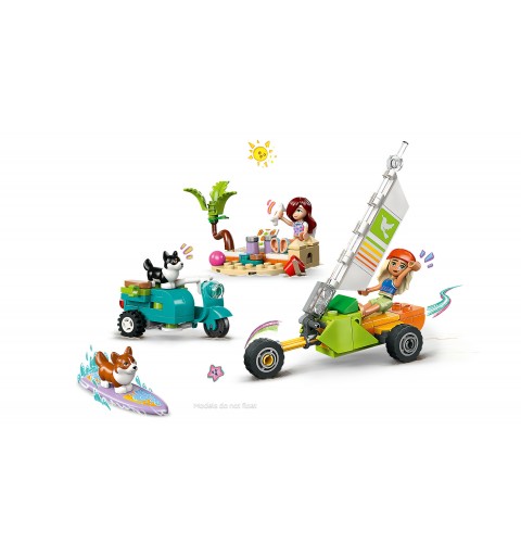 LEGO Strandabenteuer mit Hunden