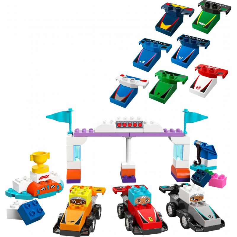 LEGO F1® Team Race Cars & Drivers