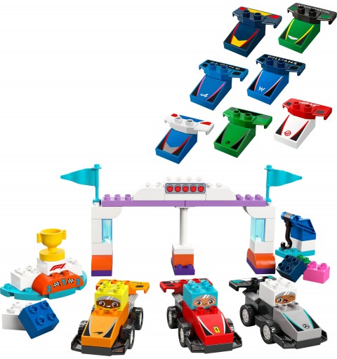 LEGO F1® Team Race Cars & Drivers