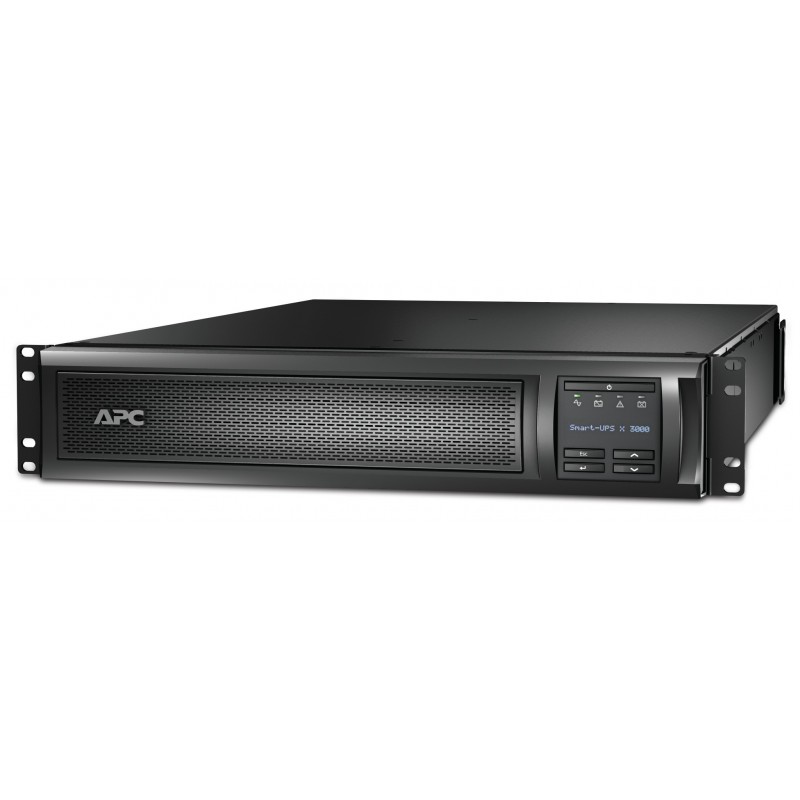 APC Smart-UPS X SMX3000RMHV2UNC - 3000VA, 8x C13 + 1x C19 Ausgang, USB, erweiterbare Laufzeit, NMC