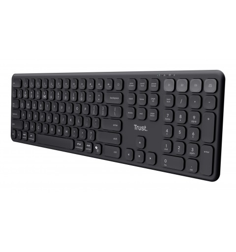 Trust Vaiya teclado Universal USB + RF Wireless + Bluetooth Italiano Negro