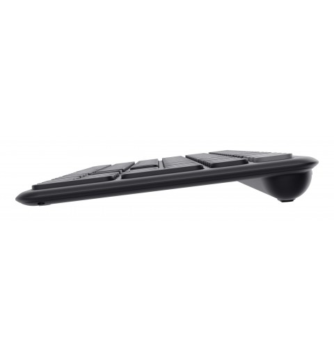 Trust Vaiya teclado Universal USB + RF Wireless + Bluetooth Italiano Negro