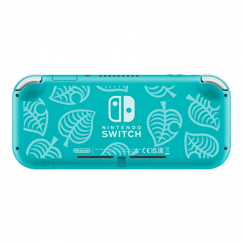 Nintendo Switch Lite edición aloha de Animal Crossing New Horizons con Tendo y Nendo