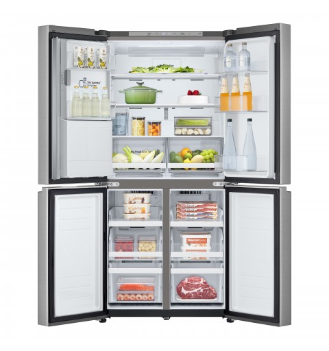 LG GML861PYPE Frigorifero Multidoor Slim, Classe E, 506L, Wi-Fi, Total No Frost, Prime Silver