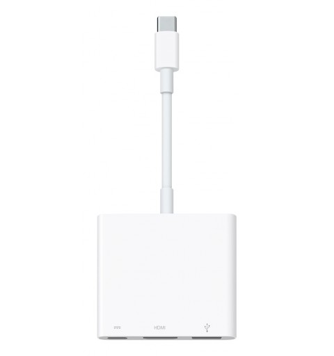 Apple MW5M3ZM A hub & concentrateur USB Type-C Blanc