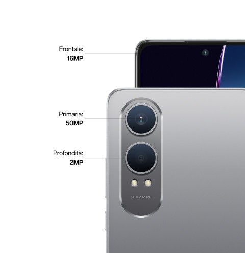 OnePlus Nord CE4 Lite 5G 16.9 cm (6.67") Hybrid Dual SIM Android 14 USB Type-C 8 GB 256 GB 5110 mAh Silver