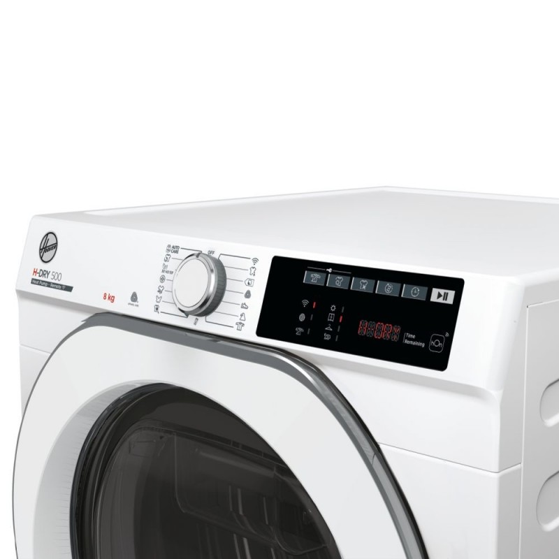 Hoover H-DRY 500 NDE H8A2TCEXS-S sèche-linge Pose libre Charge avant 8 kg A++ Blanc
