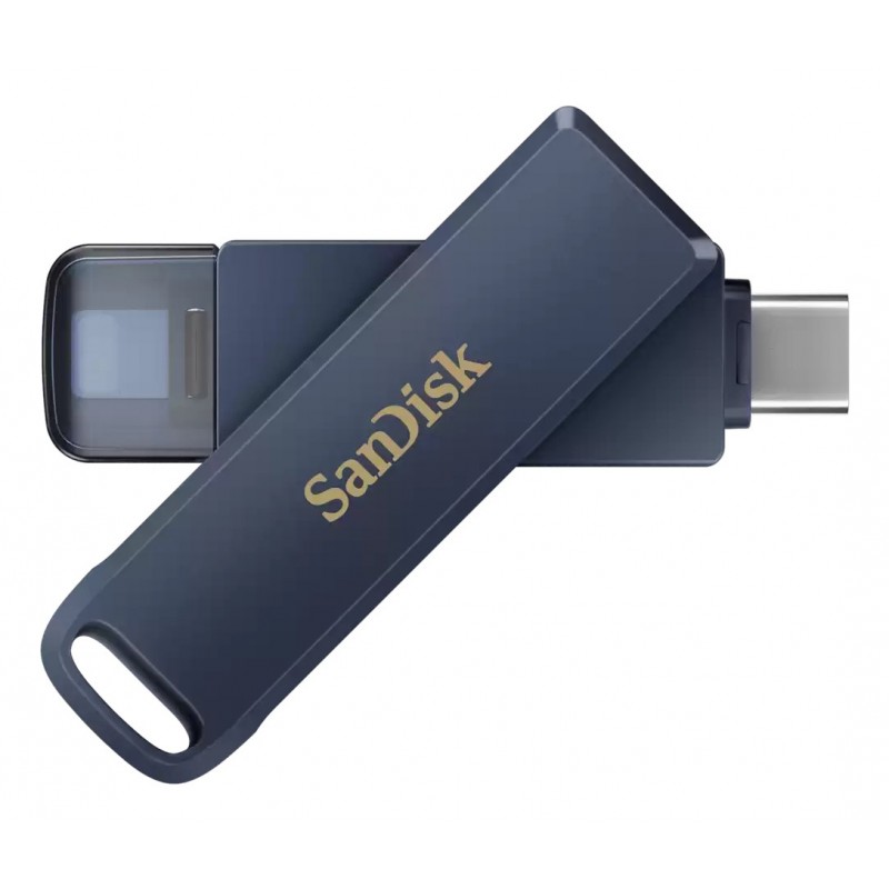 SanDisk iXpand USB flash drive 64 GB USB Type-C Lightning 3.2 Gen 1 (3.1 Gen 1) Blue
