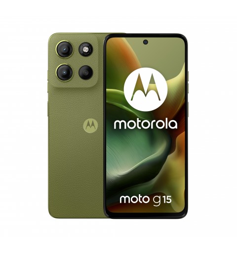 Motorola moto g15 17.1 cm (6.72") Dual SIM Android 15 4G USB Type-C 8 GB 256 GB 5200 mAh Green