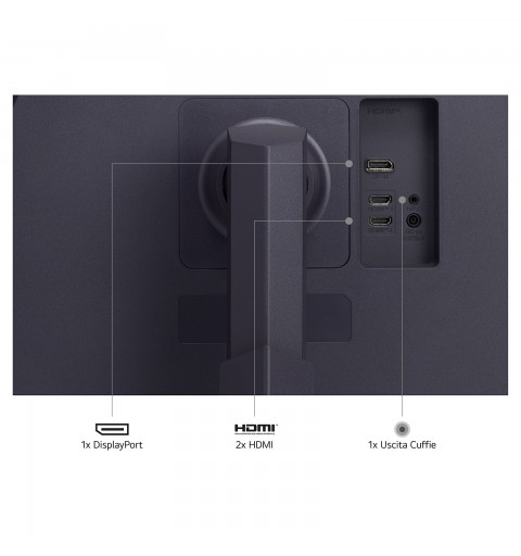 LG 32GS75QN-B écran plat de PC 80 cm (31.5") 2560 x 1440 pixels Quad HD LCD Noir