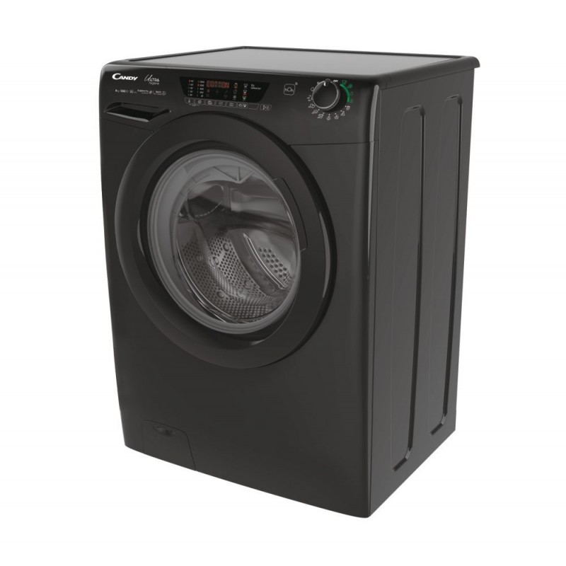 Candy Ultra Hygiene HE1584TWMBB6-S Waschmaschine Frontlader 8 kg 1500 RPM Schwarz
