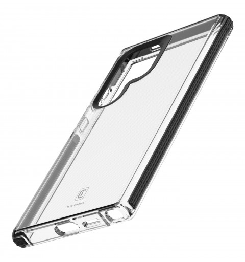 Cellularline TETRACGALS25UT mobile phone case 17.3 cm (6.8") Cover Black, Transparent