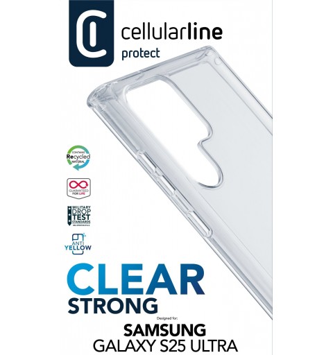 Cellularline CLEARDUOGALS25UT mobile phone case 17.3 cm (6.8") Cover Transparent