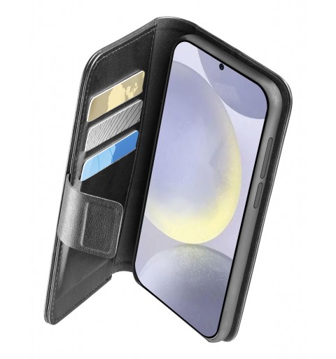 Cellularline BOOKAG2GALS25K mobile phone case 16.1 cm (6.36") Folio Black