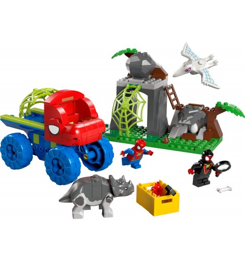 LEGO Sauvetage de l’équipe Spidey en dino-véhicule