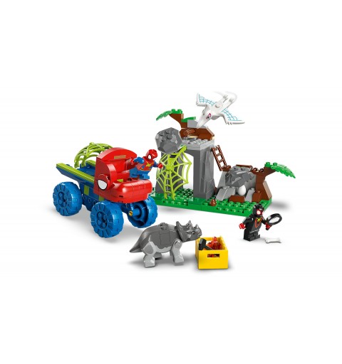 LEGO Sauvetage de l’équipe Spidey en dino-véhicule