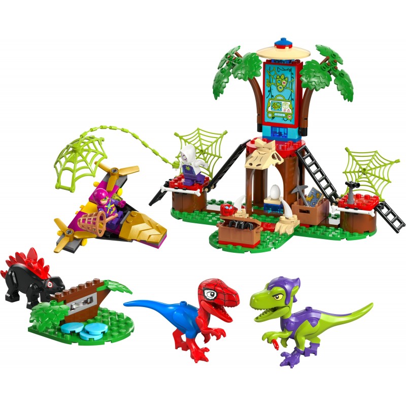 LEGO Showdown am Baumhaus Spidey-Rex vs. Gobby-Raptor
