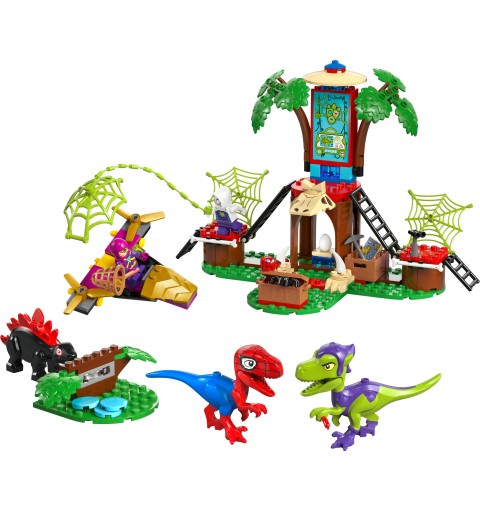LEGO Showdown am Baumhaus Spidey-Rex vs. Gobby-Raptor