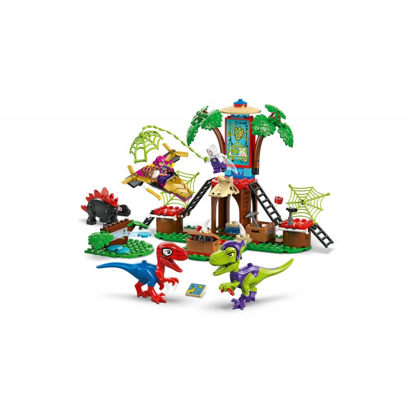 LEGO Showdown am Baumhaus Spidey-Rex vs. Gobby-Raptor