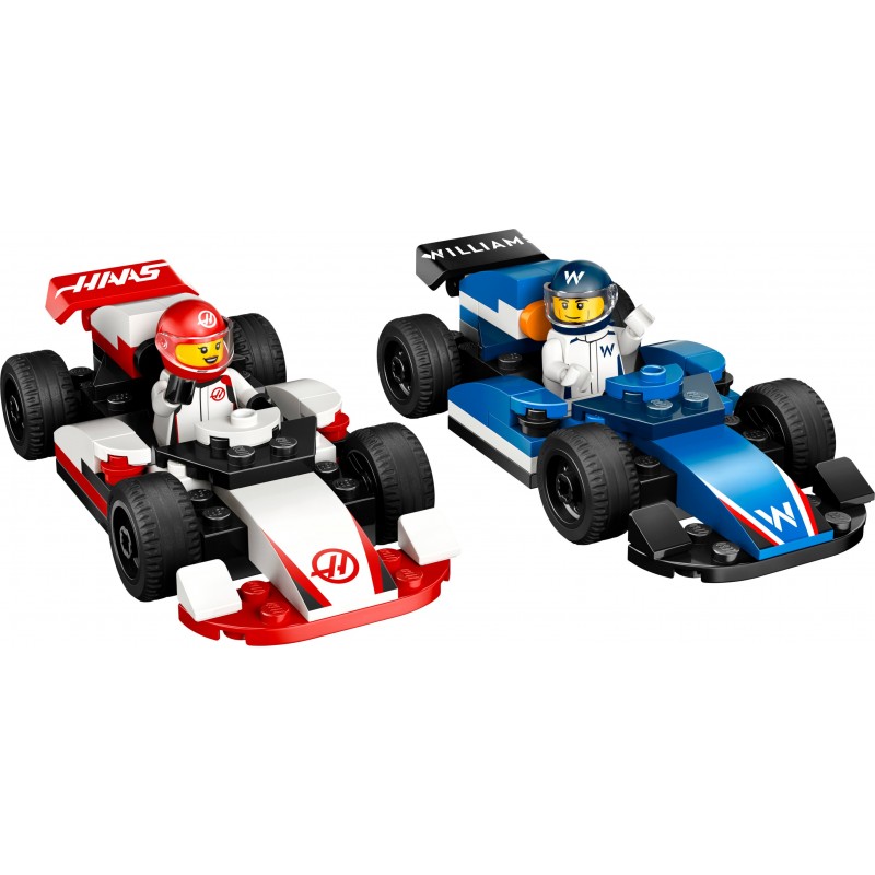 LEGO Voitures de course de F1® Williams Racing et Haas F1®